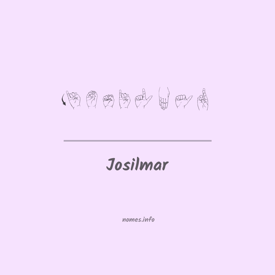 Josilmar em Libras