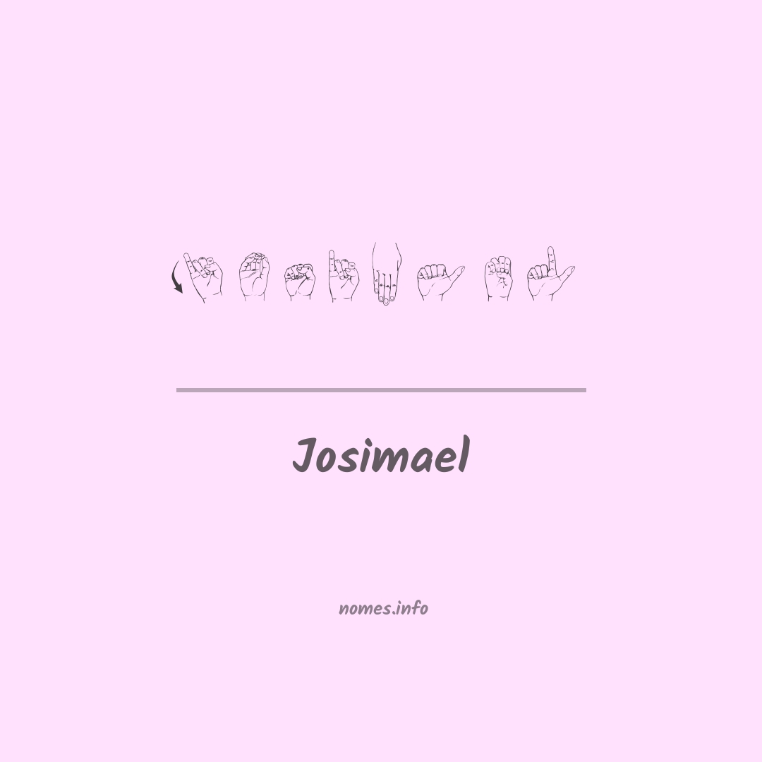 Josimael em Libras