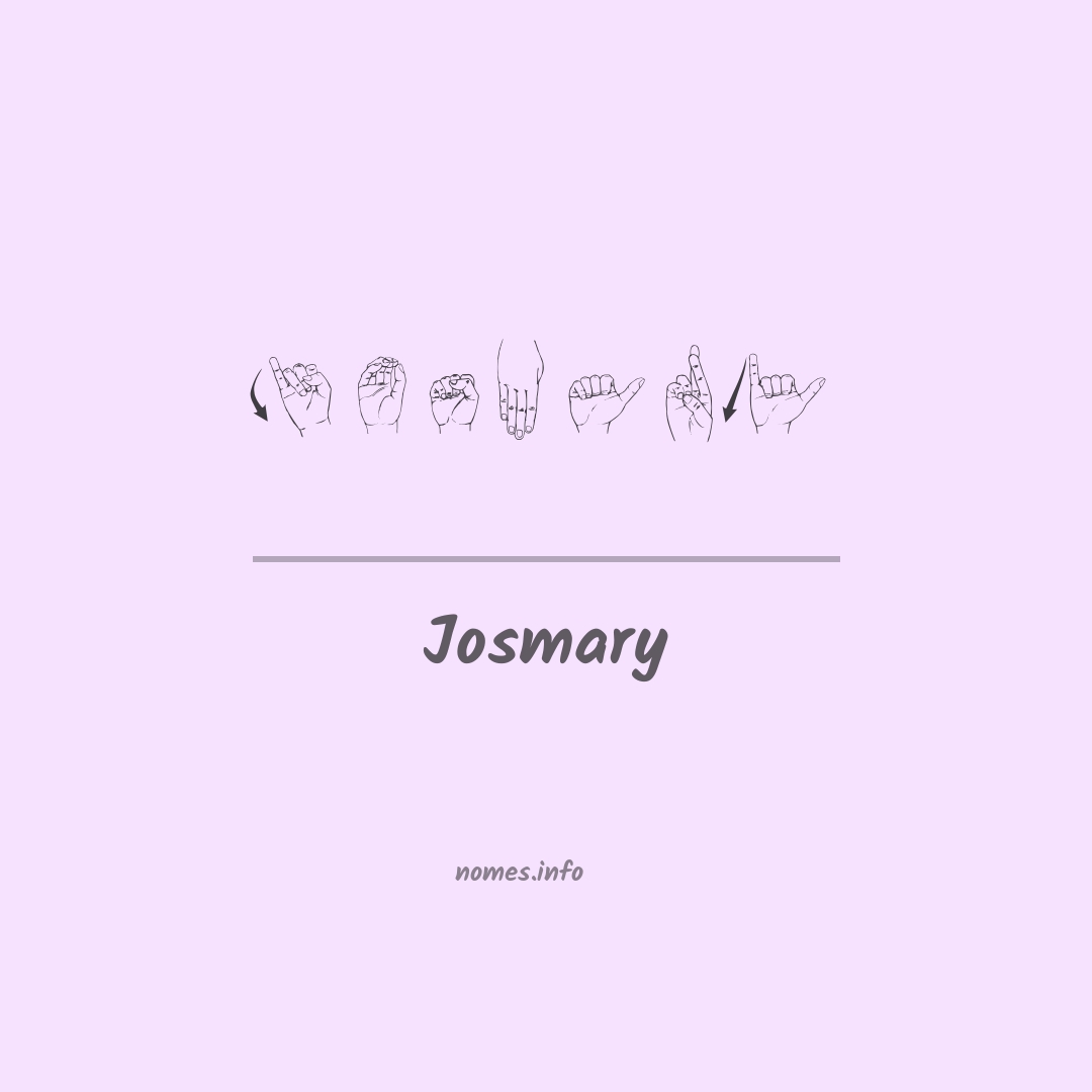 Josmary em Libras