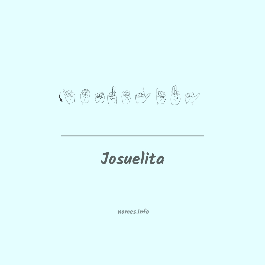Josuelita em Libras