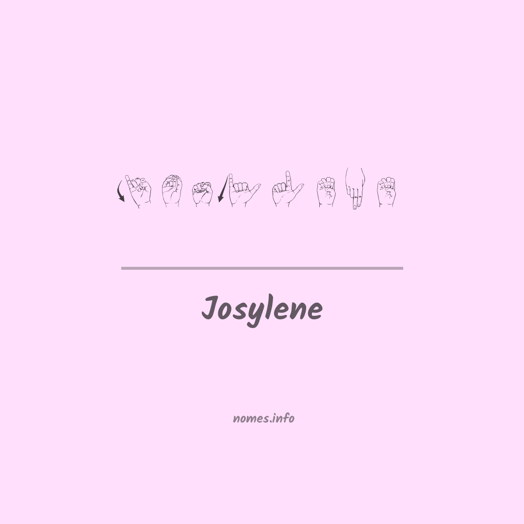 Josylene em Libras