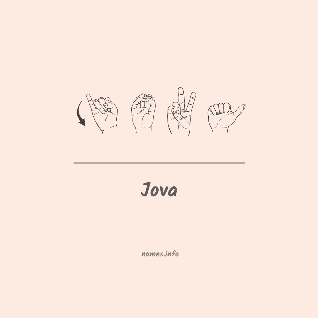 Jova em Libras