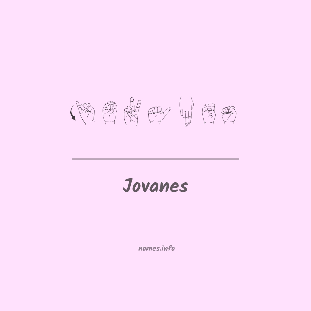 Jovanes em Libras