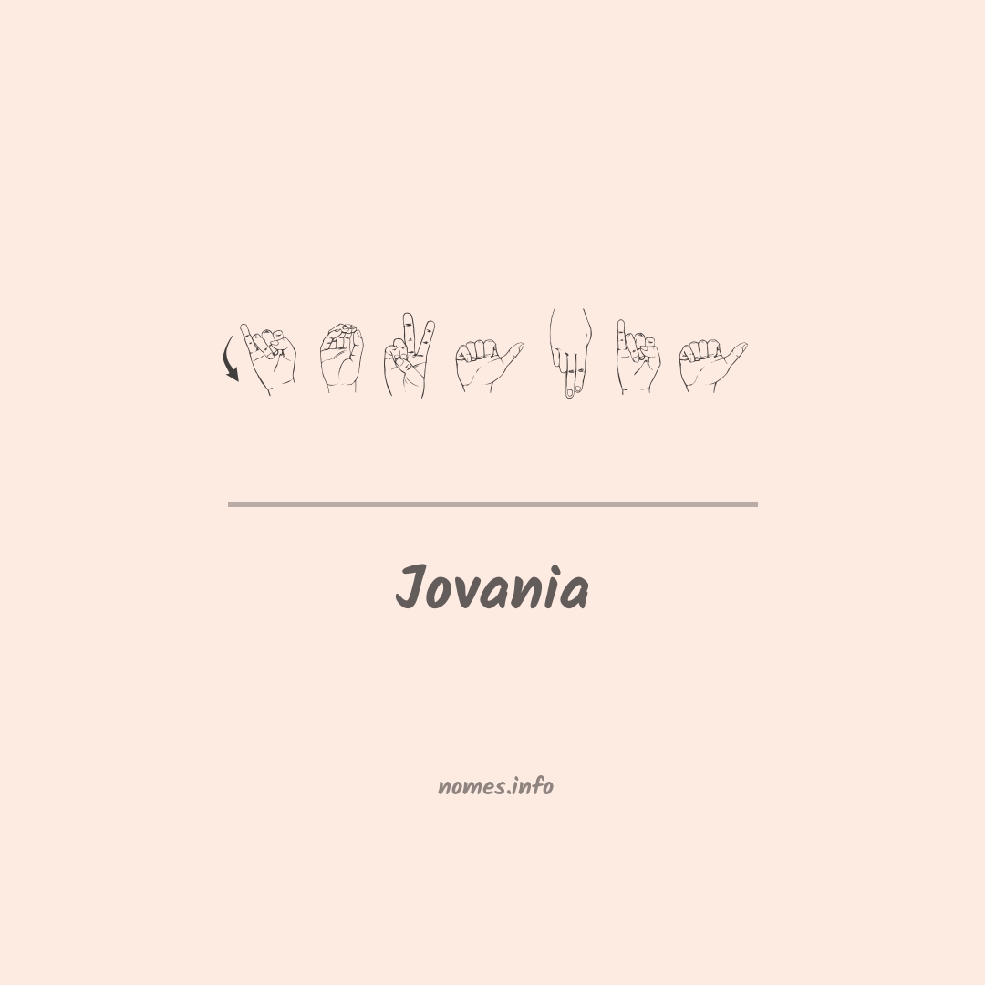 Jovania em Libras
