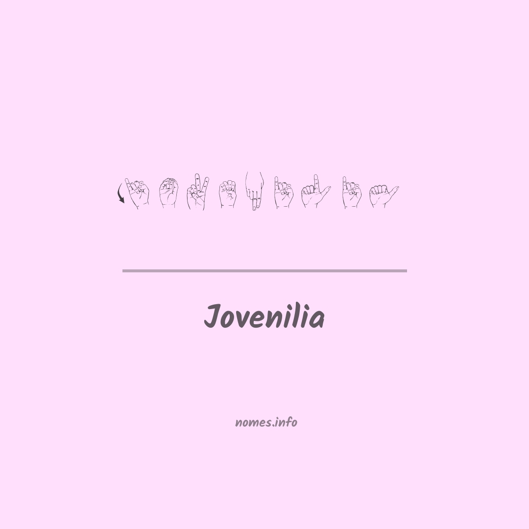 Jovenilia em Libras Jovenilia em Libras