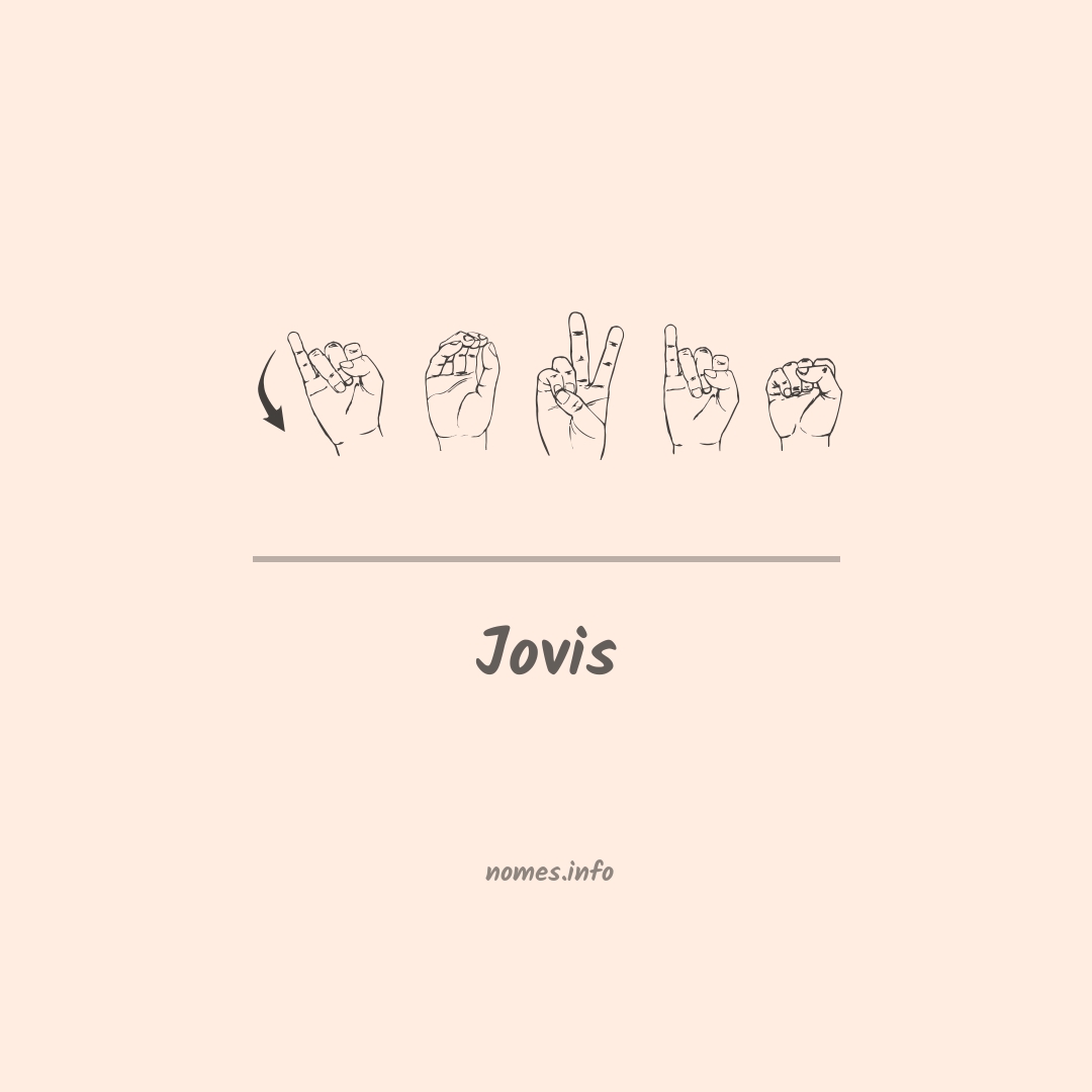 Jovis em Libras Jovis em Libras