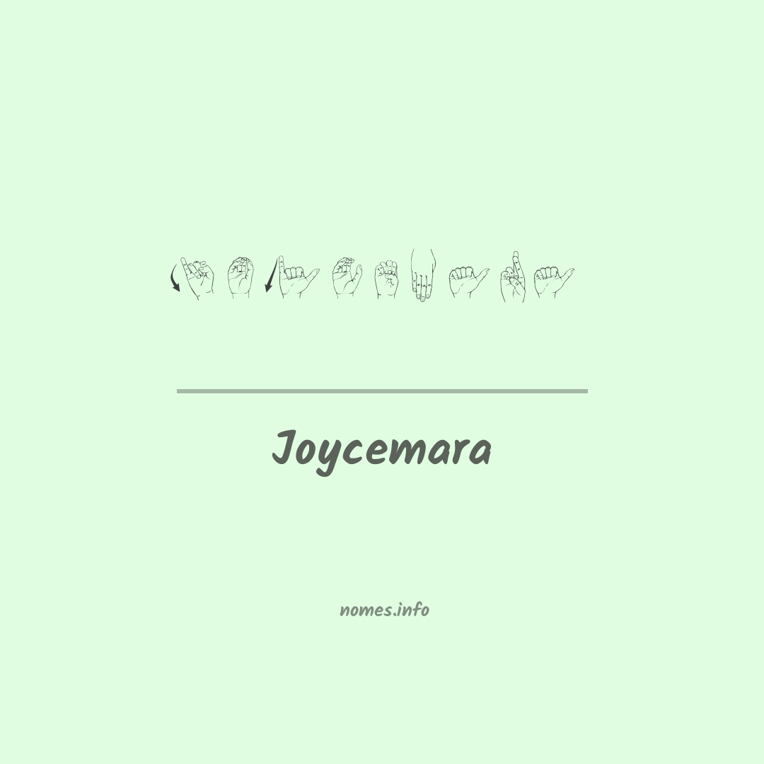 Joycemara em Libras