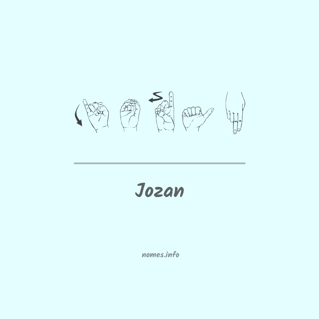 Jozan em Libras