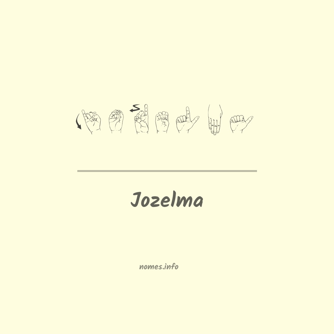 Jozelma em Libras