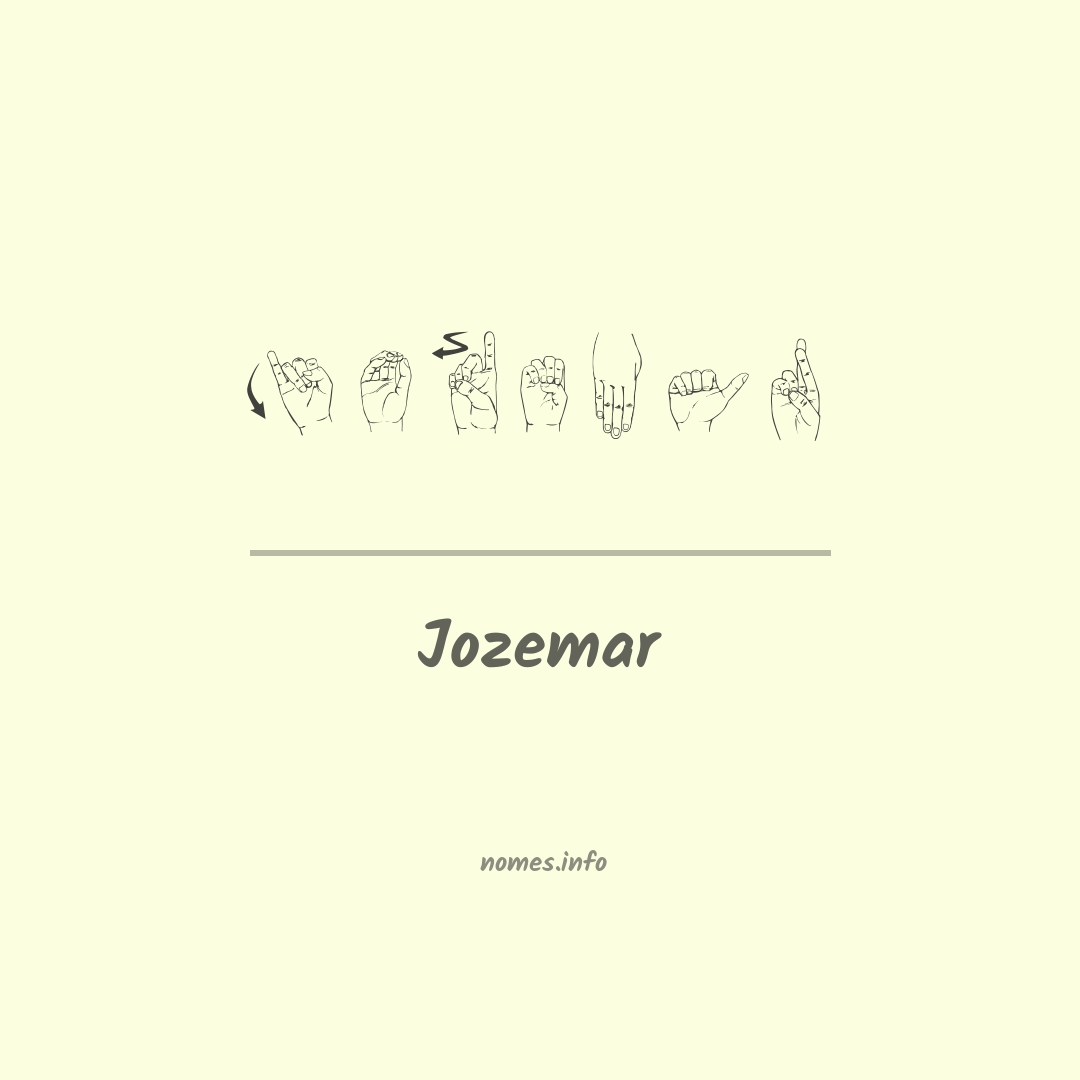 Jozemar em Libras
