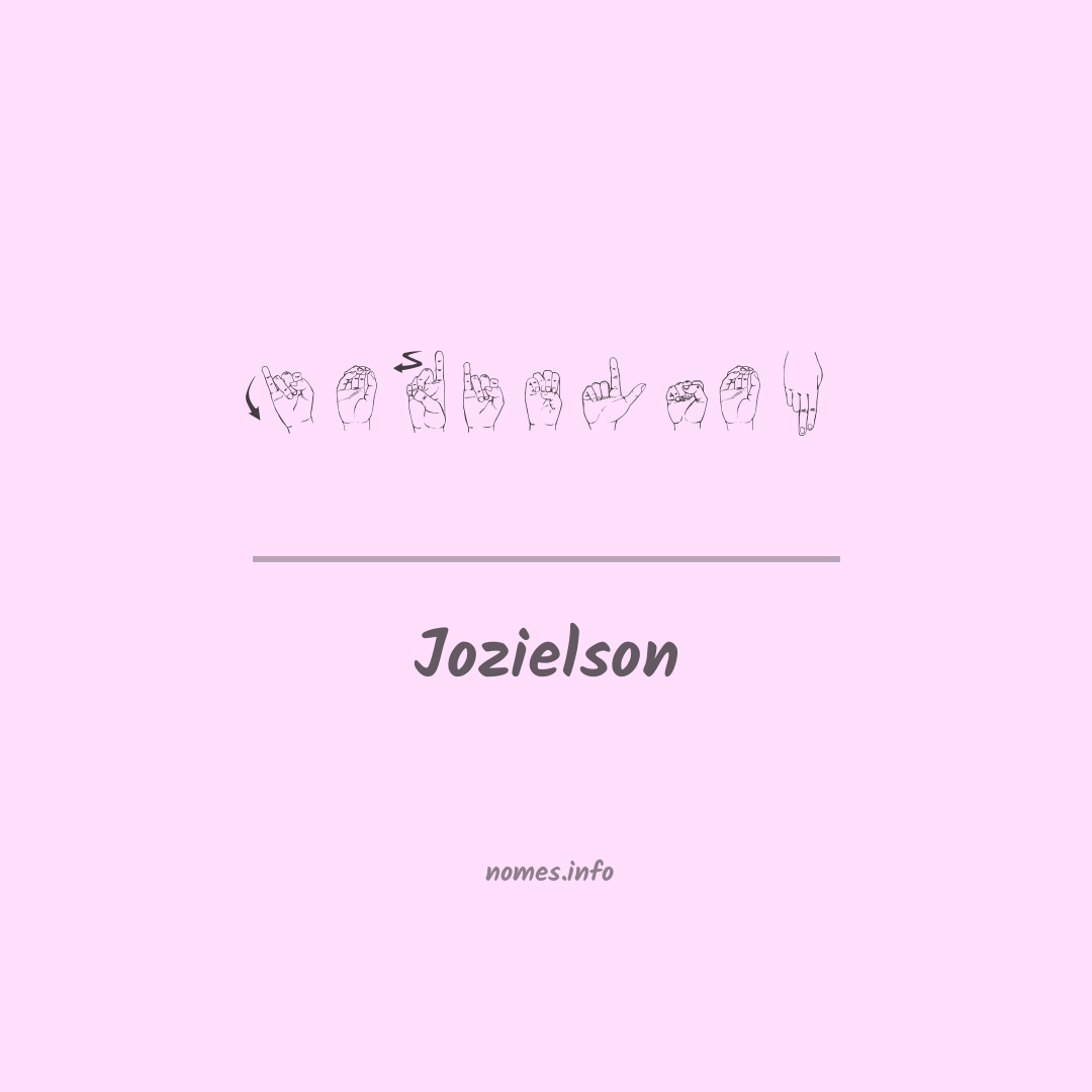 Jozielson em Libras