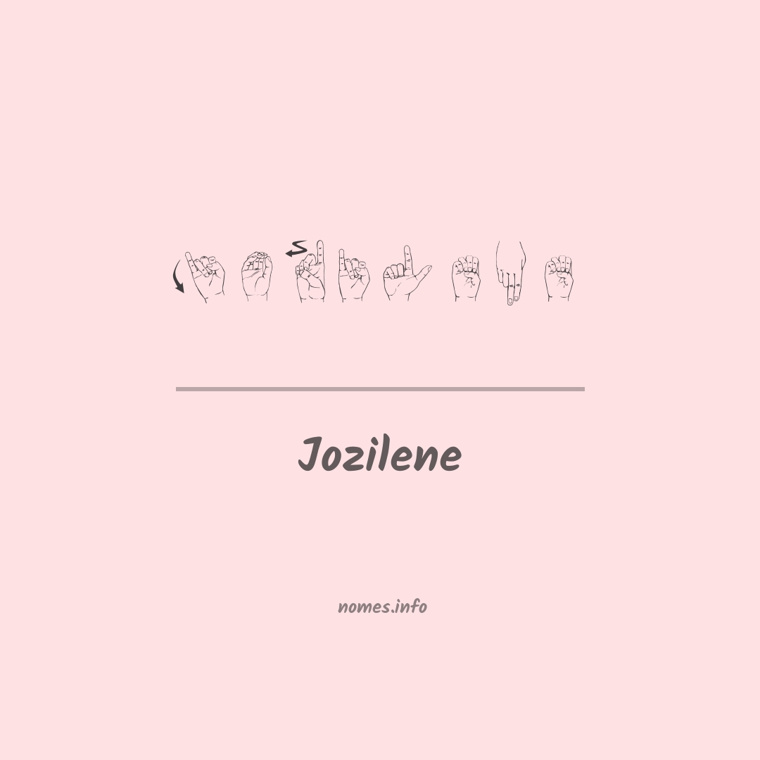 Jozilene em Libras