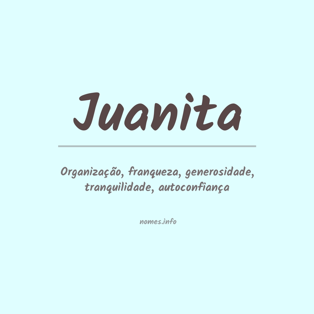 Significado do nome Juanita