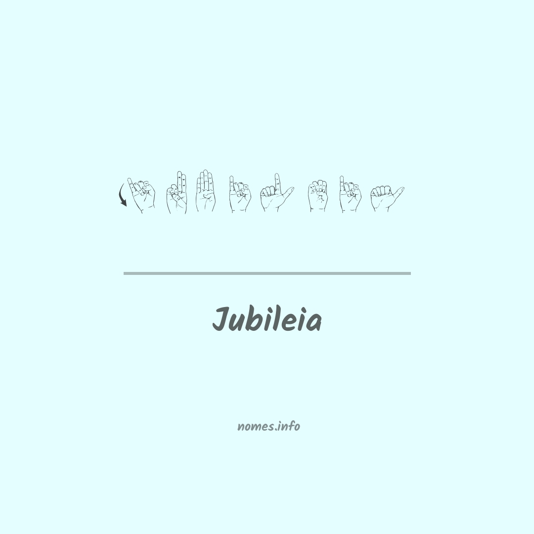 Jubileia em Libras