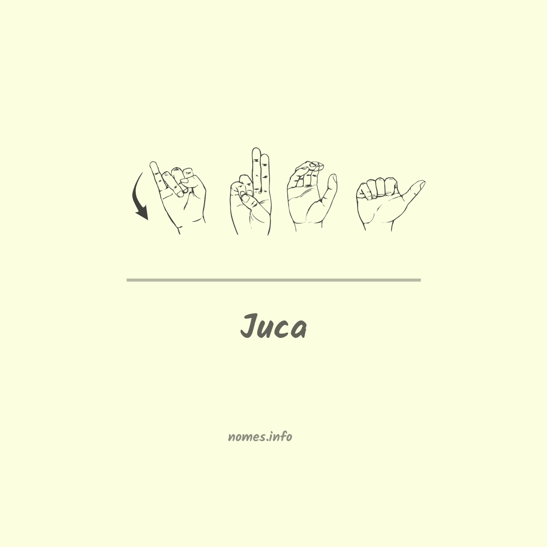 Juca em Libras