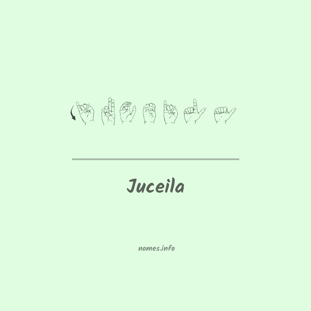 Juceila em Libras