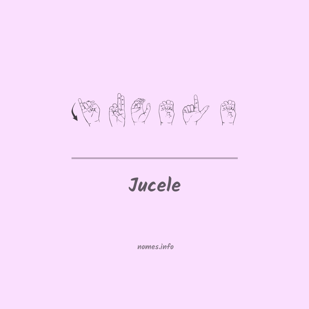 Jucele em Libras