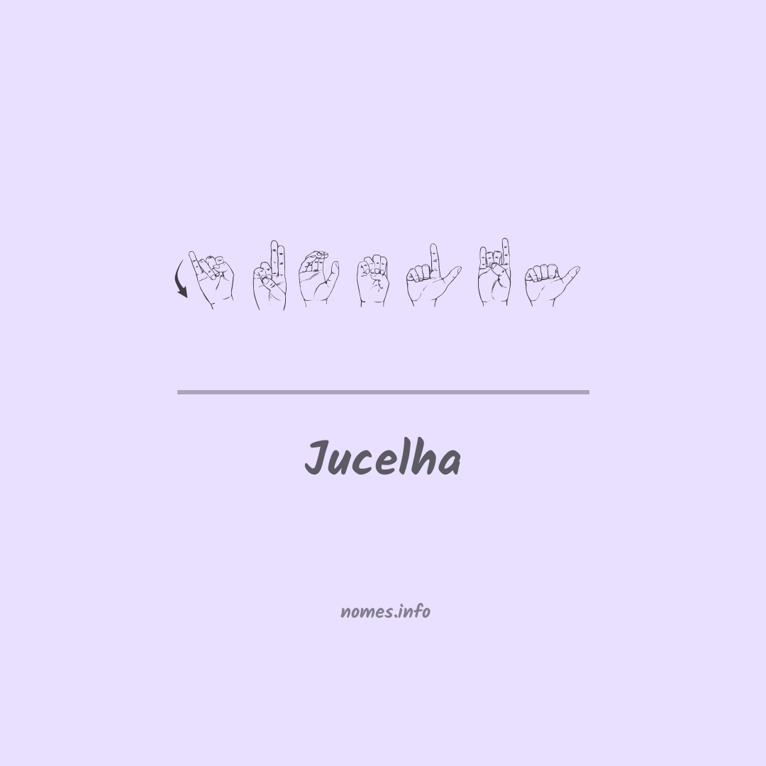 Jucelha em Libras