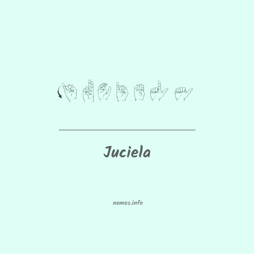 Juciela em Libras