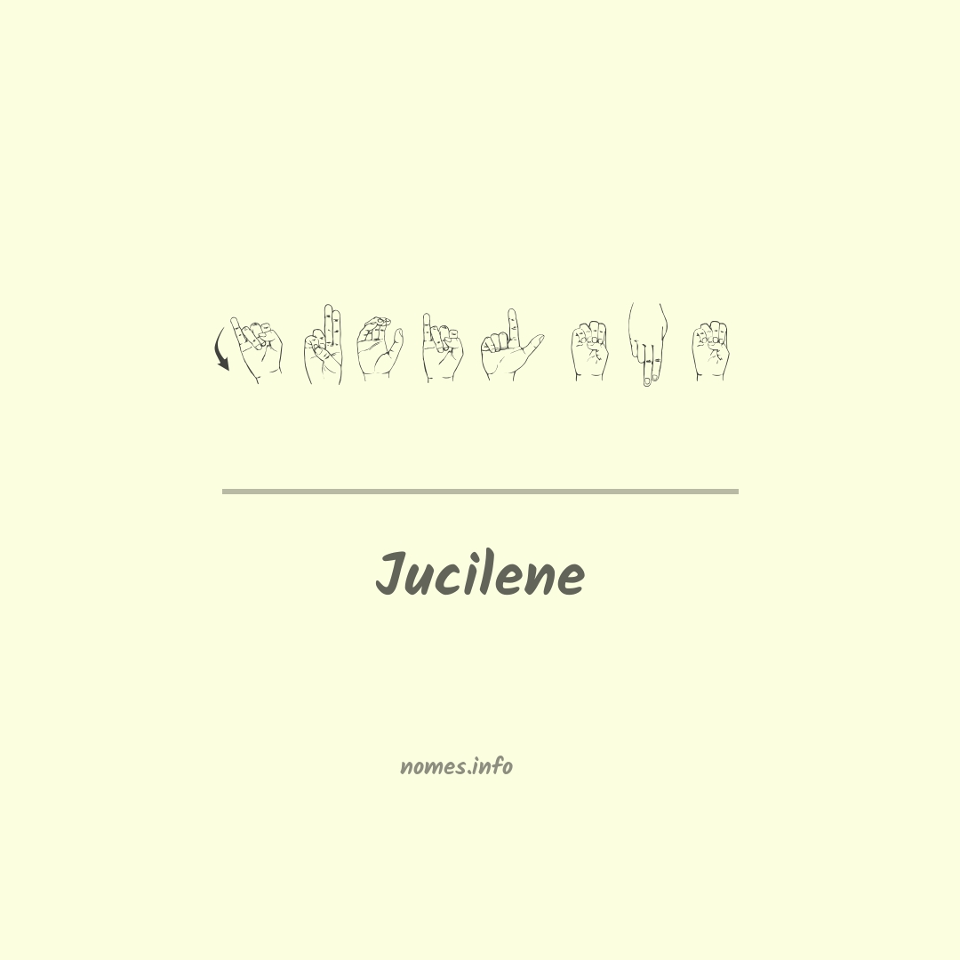 Jucilene em Libras