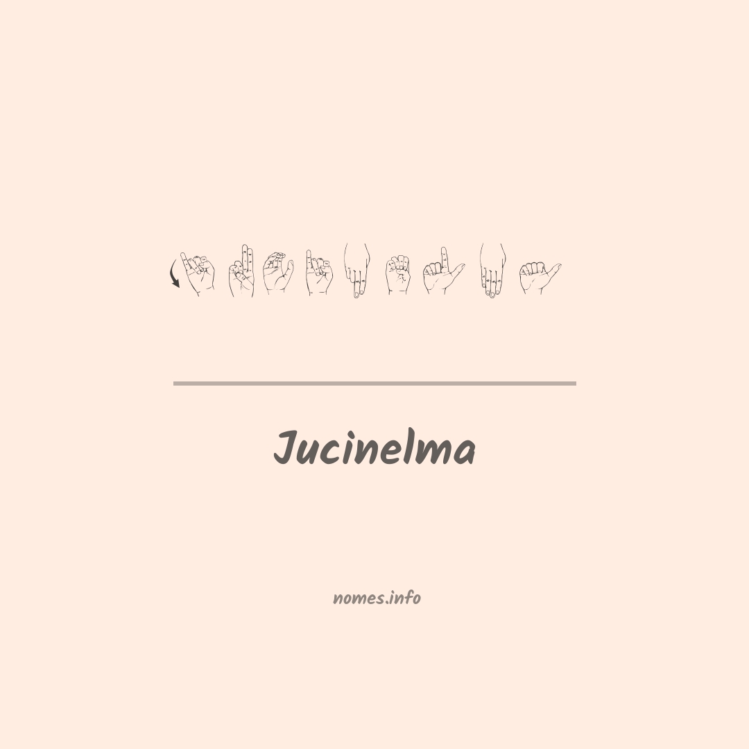 Jucinelma em Libras