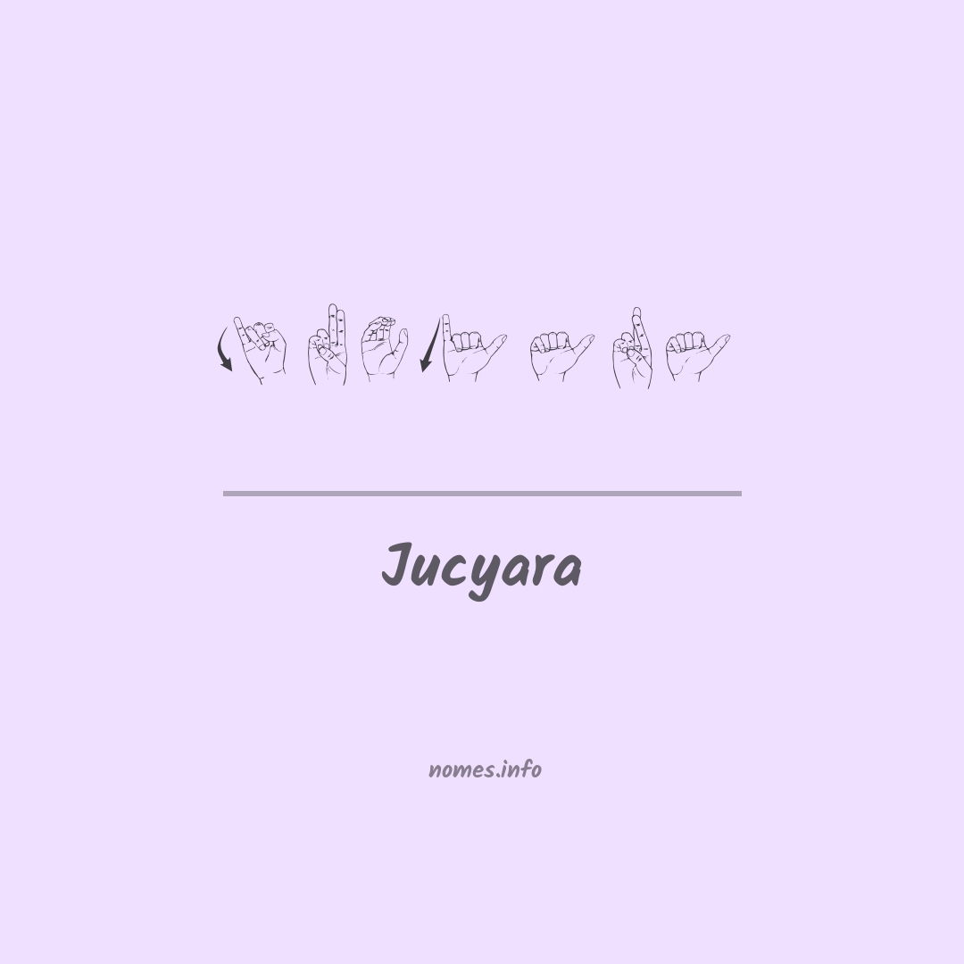 Jucyara em Libras