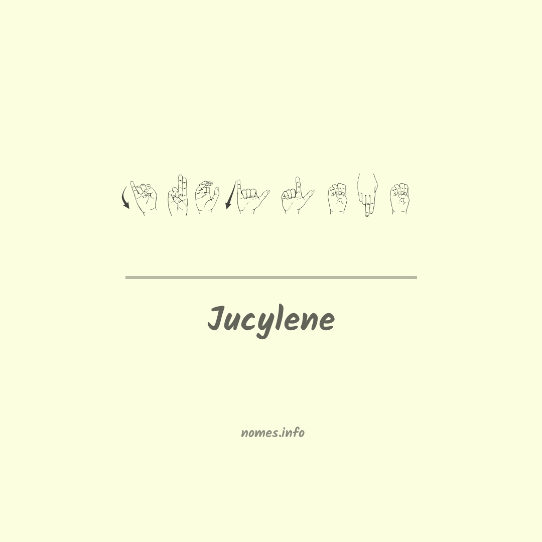 Jucylene em Libras