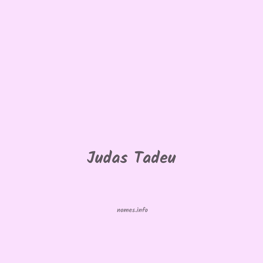 Judas tadeu em chinês Judas tadeu em chinês