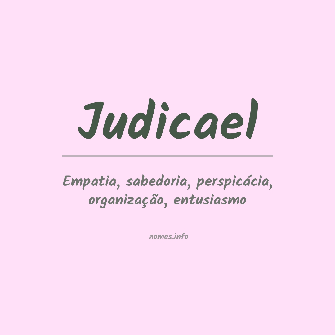 Significado do nome Judicael