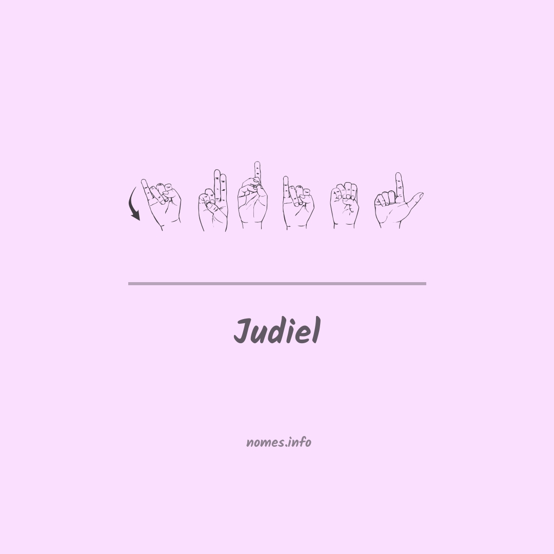 Judiel em Libras