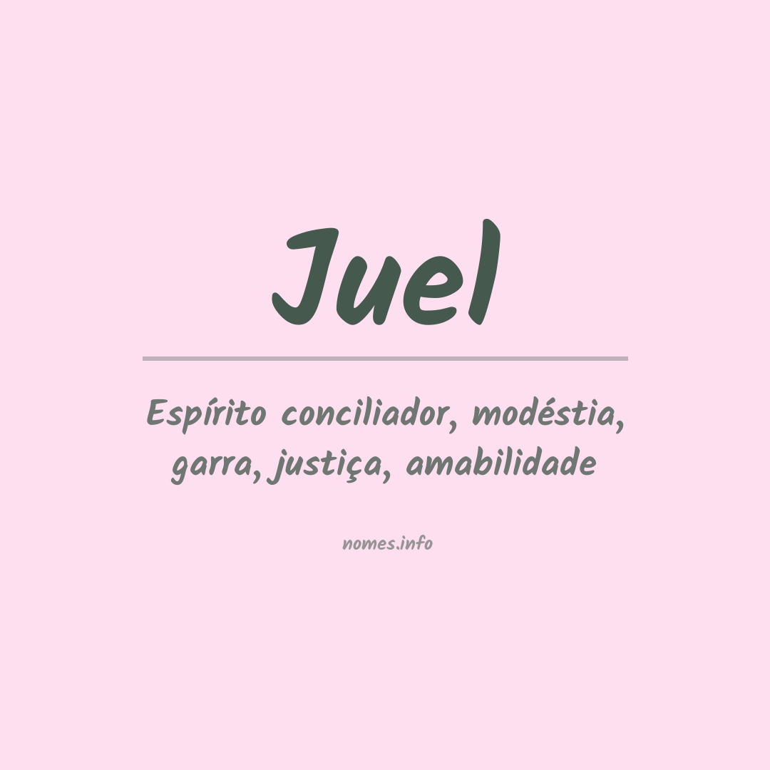 Significado do nome Juel