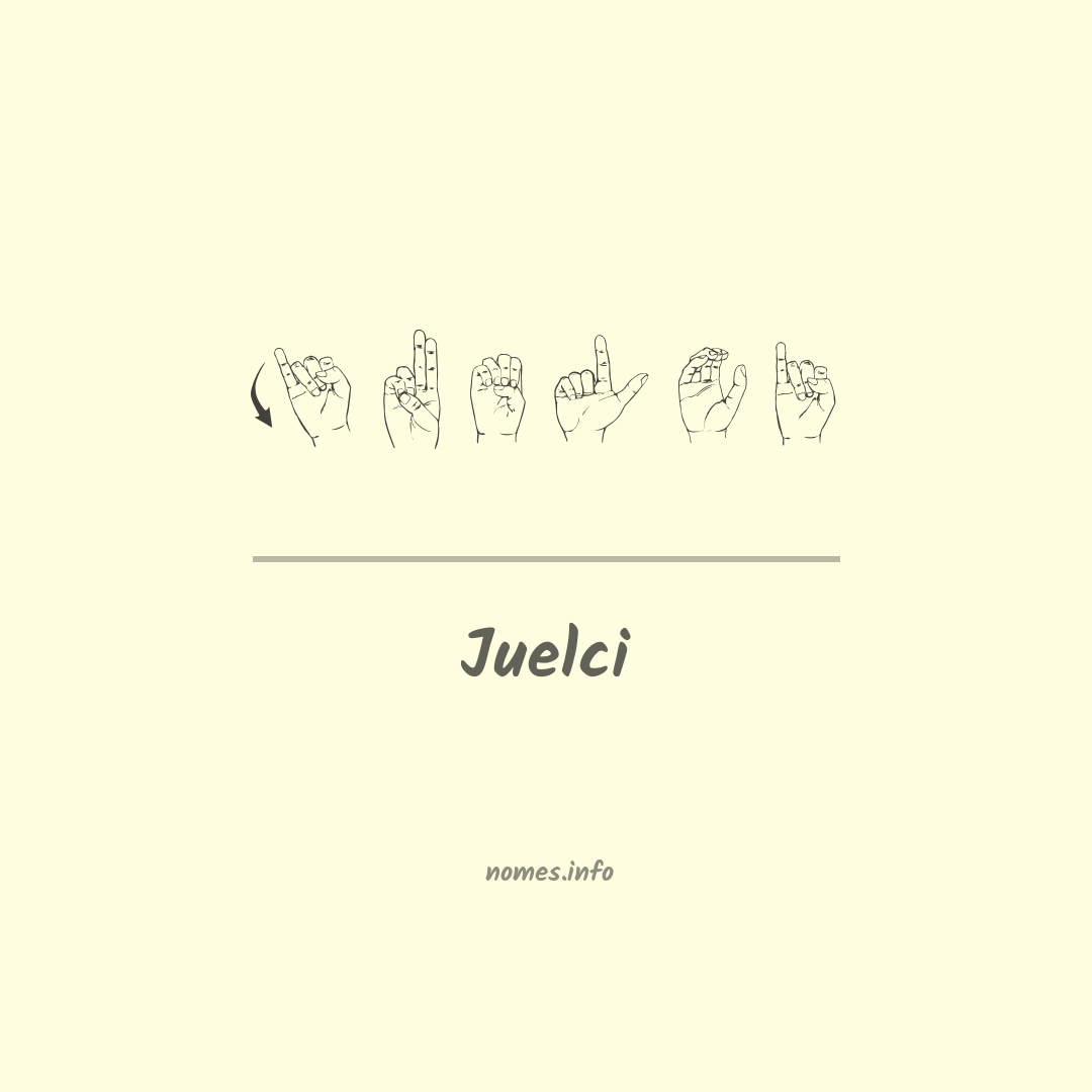 Juelci em Libras