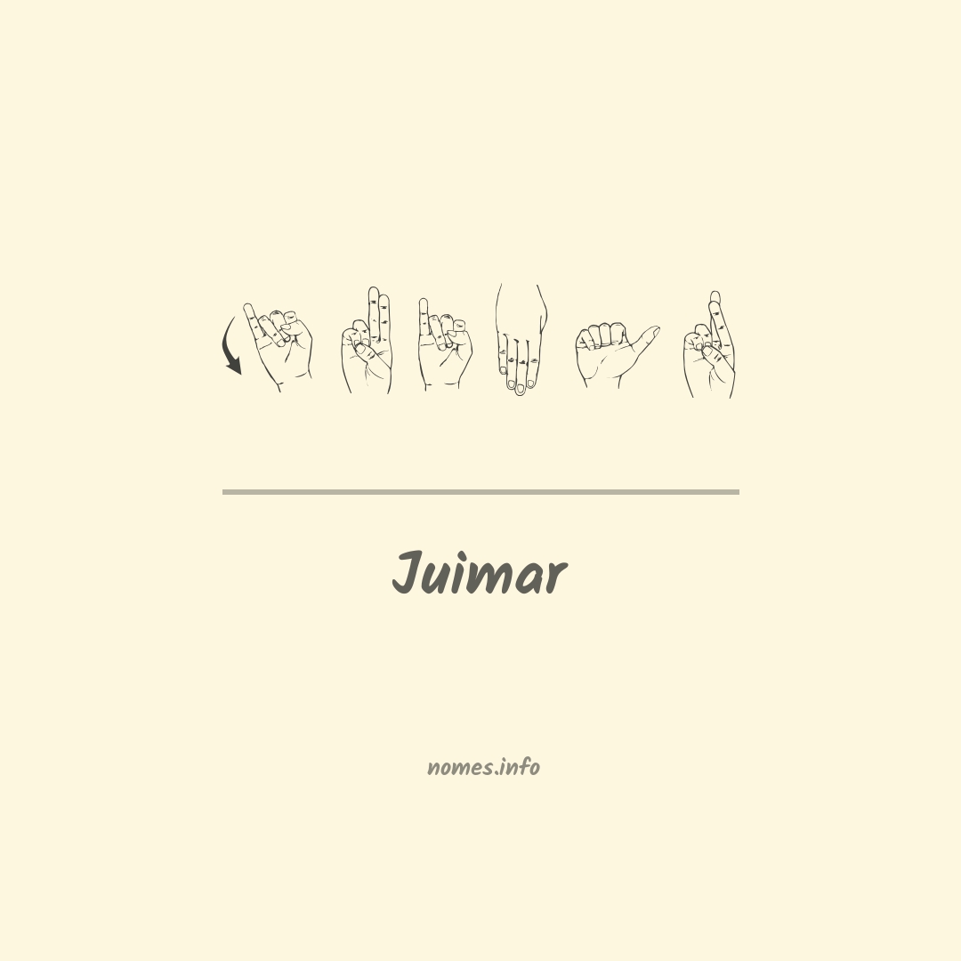 Juimar em Libras