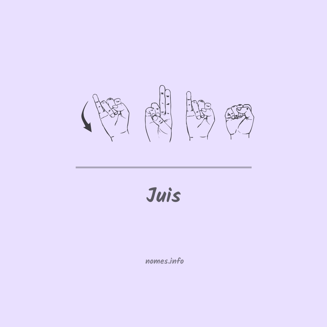 Juis em Libras