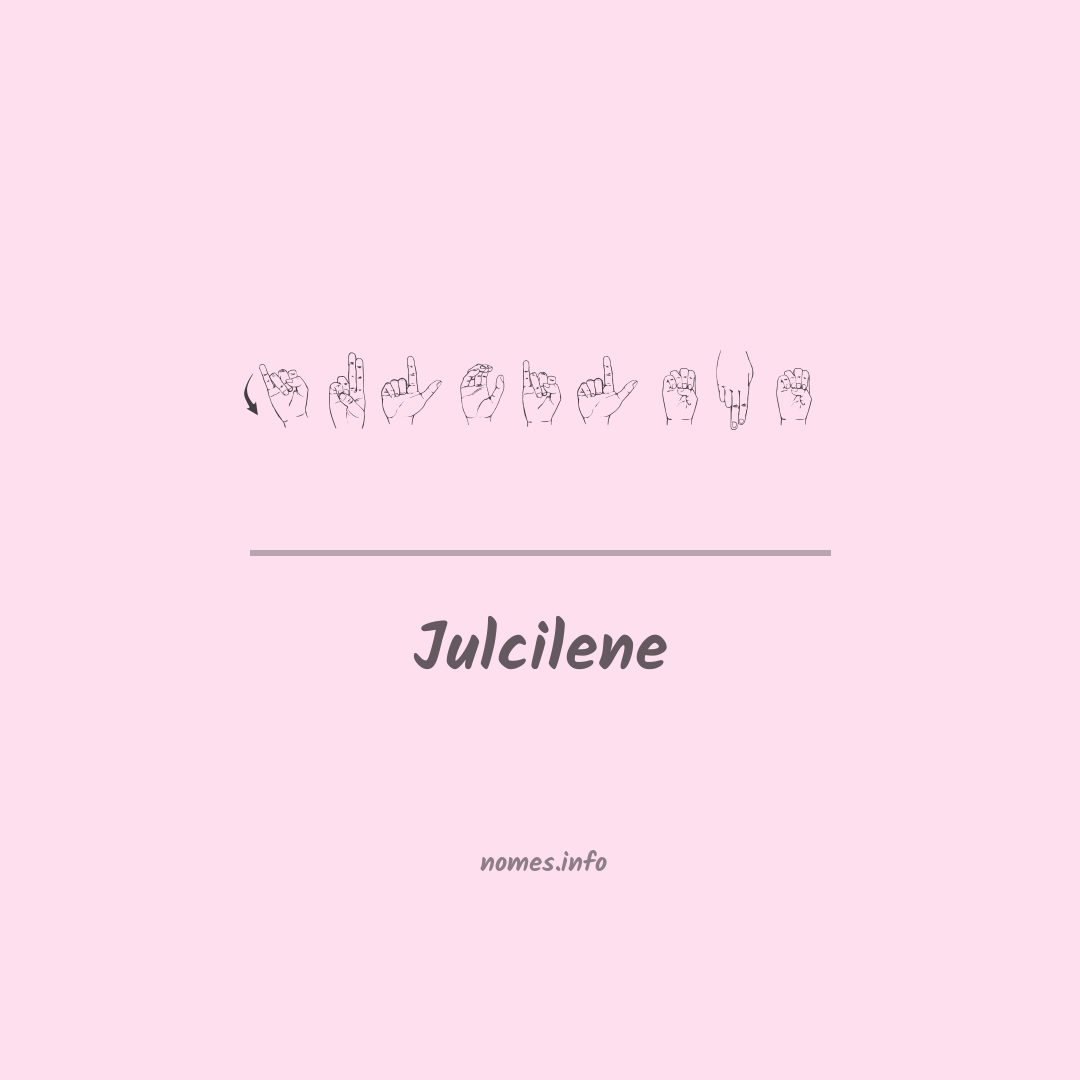 Julcilene em Libras