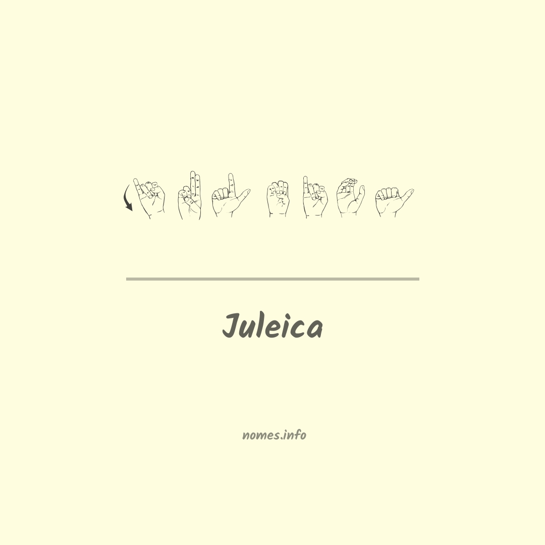 Juleica em Libras