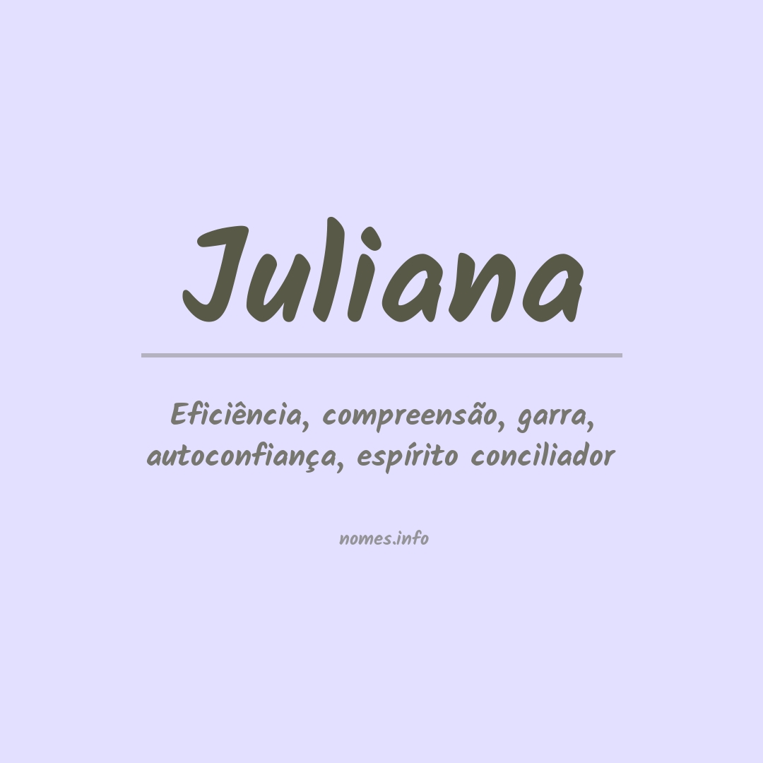 Significado do nome Juliana