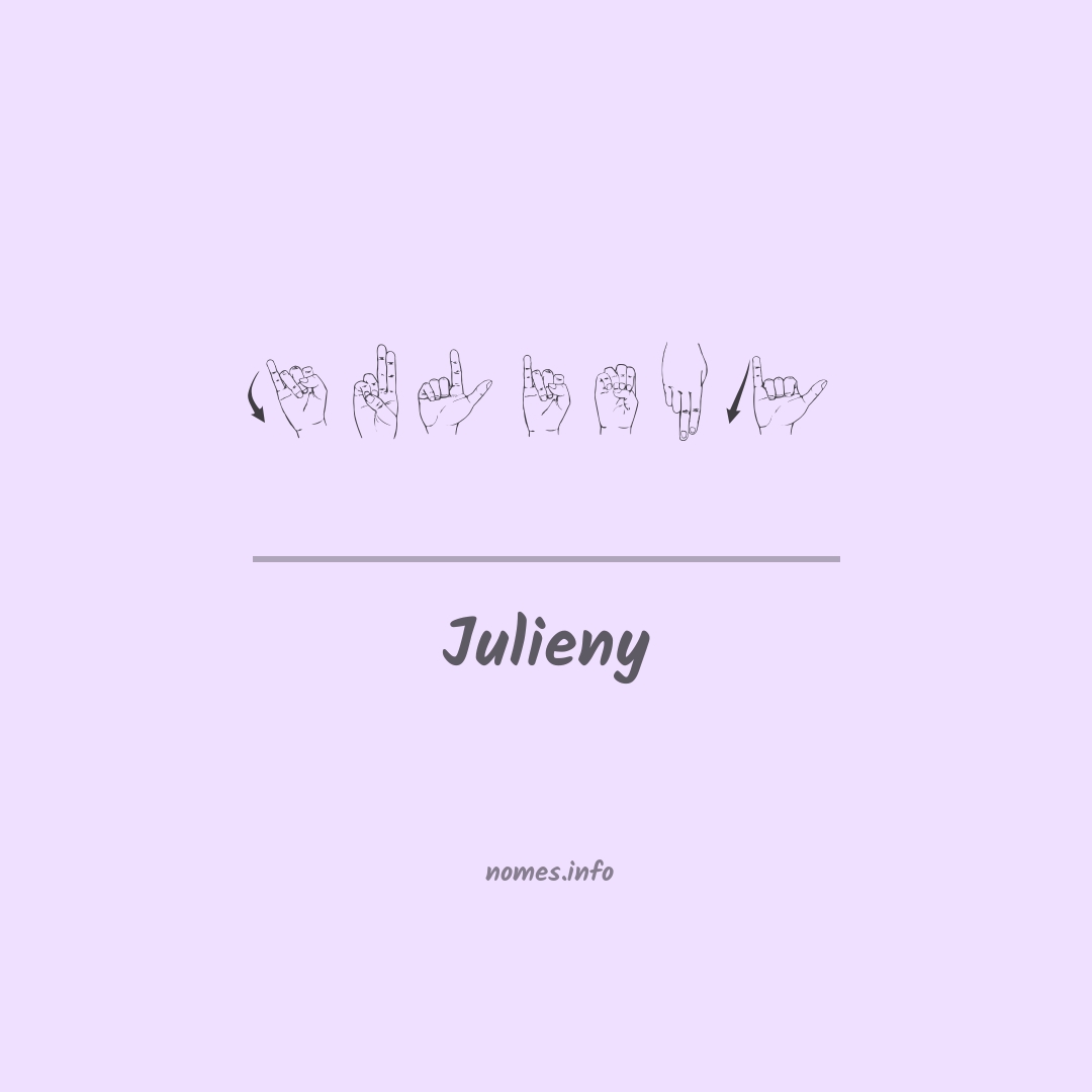 Julieny em Libras