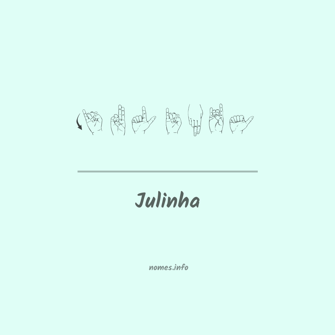 Julinha em Libras