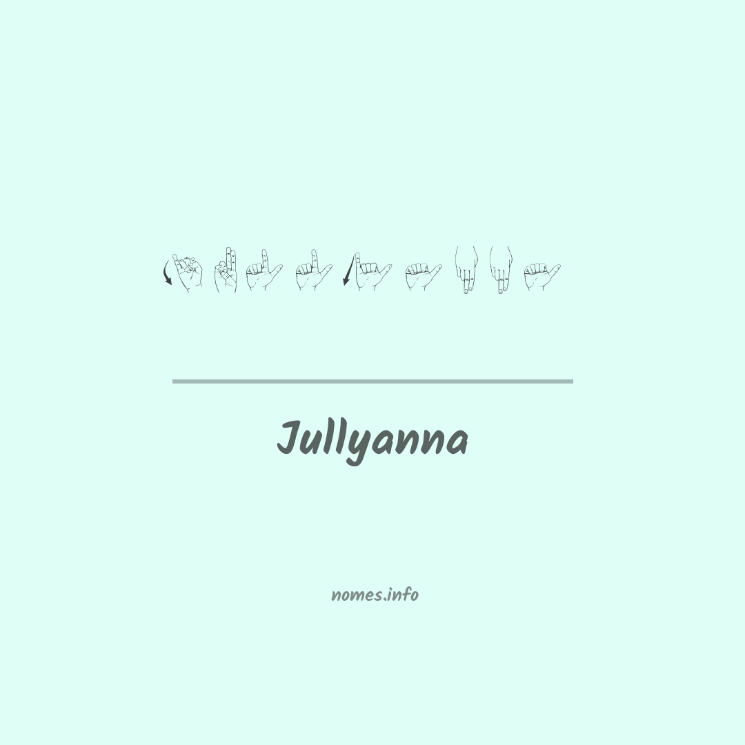 Jullyanna em Libras