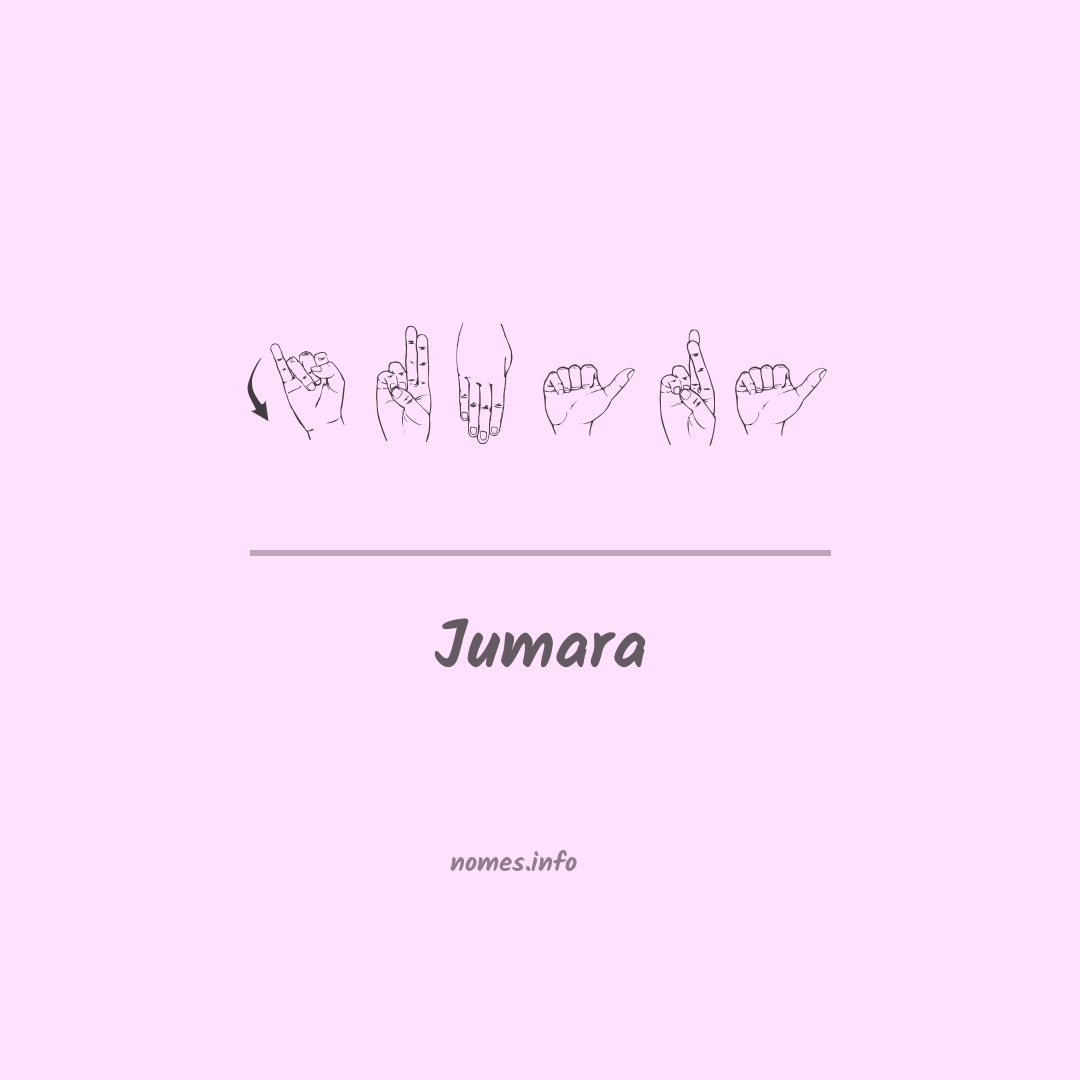 Jumara em Libras