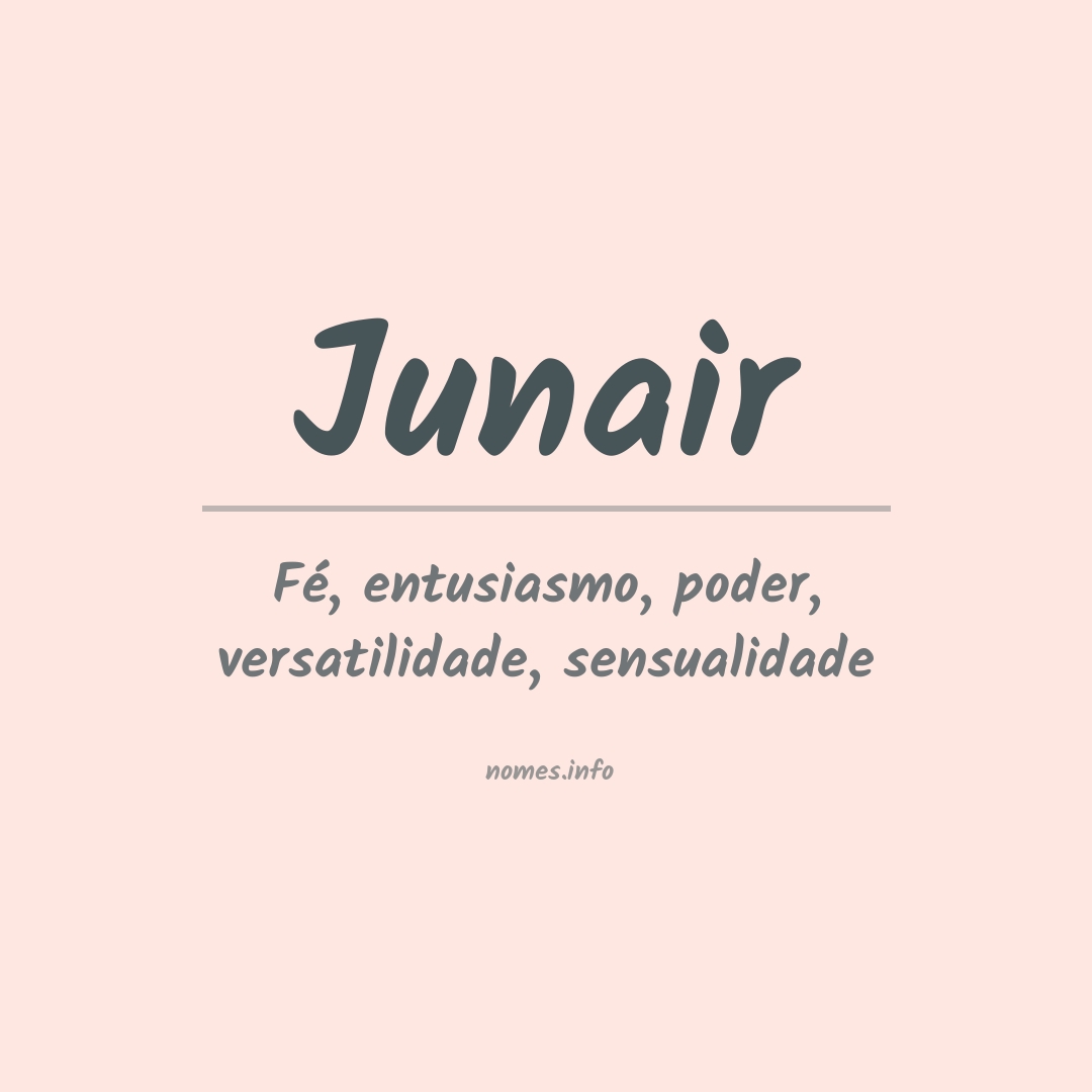 Significado do nome Junair