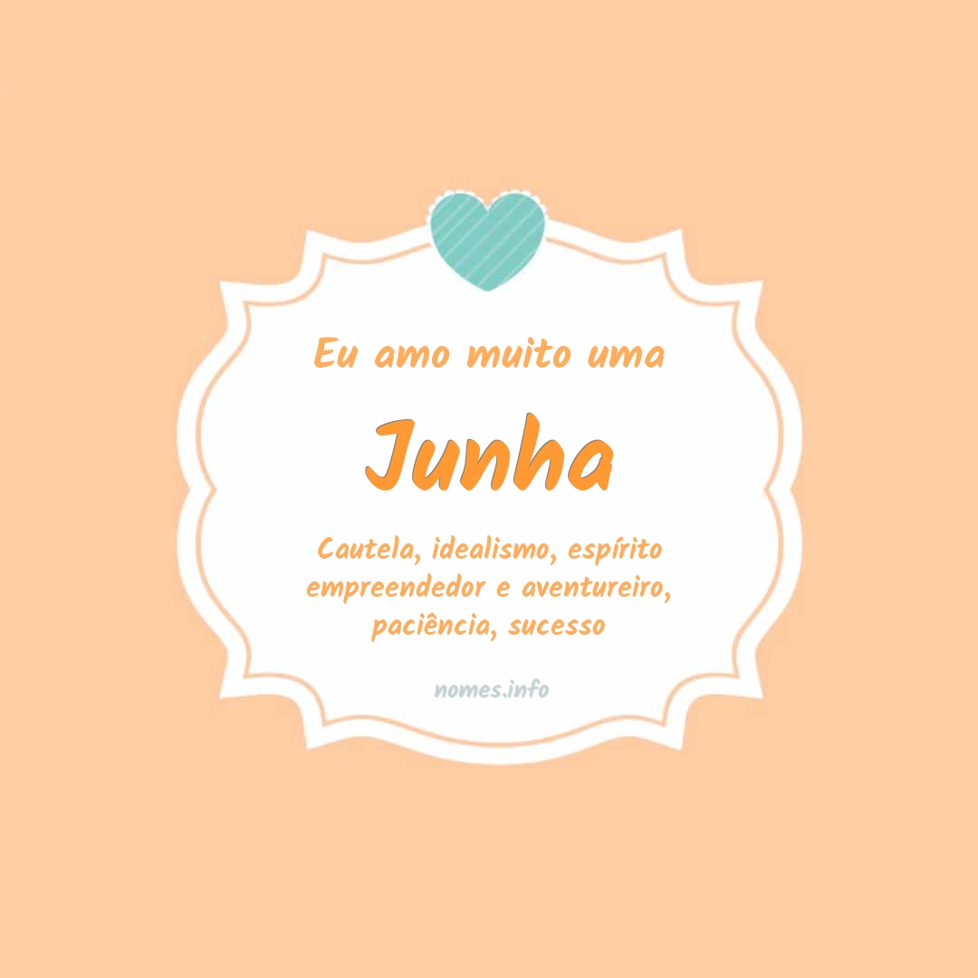 Eu amo muito Junha Eu amo muito Junha