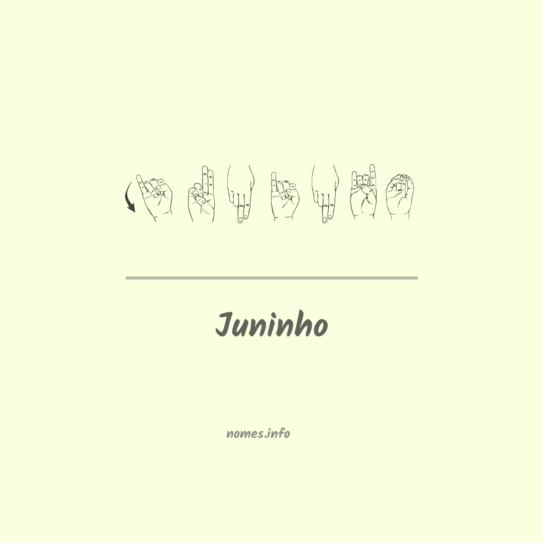 Juninho em Libras