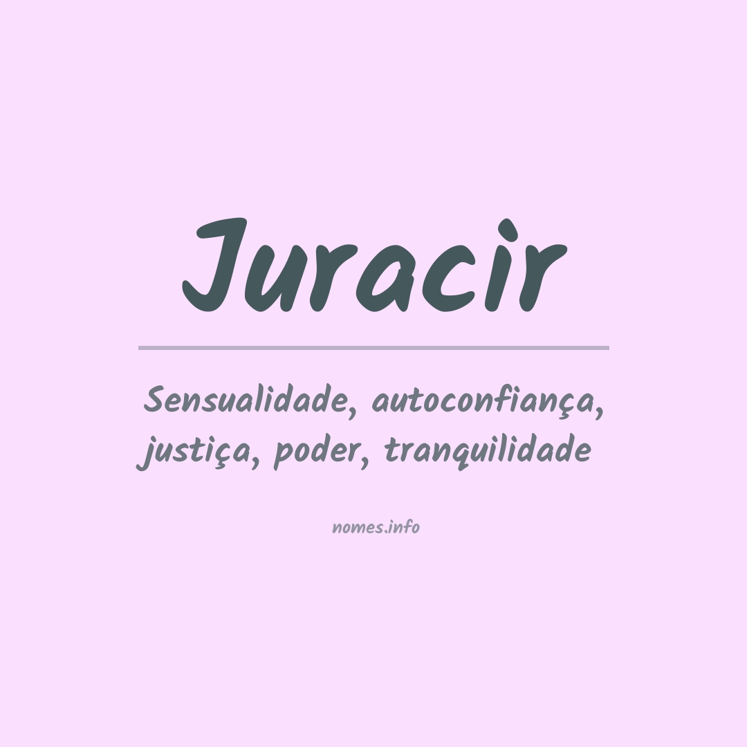 Significado do nome Juracir