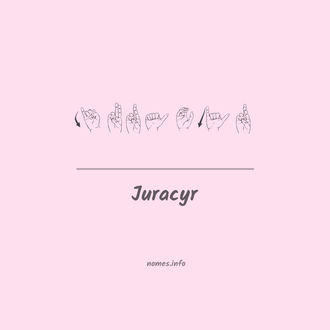 Juracyr em Libras