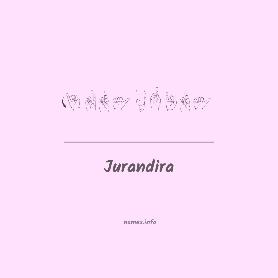Jurandira em Libras