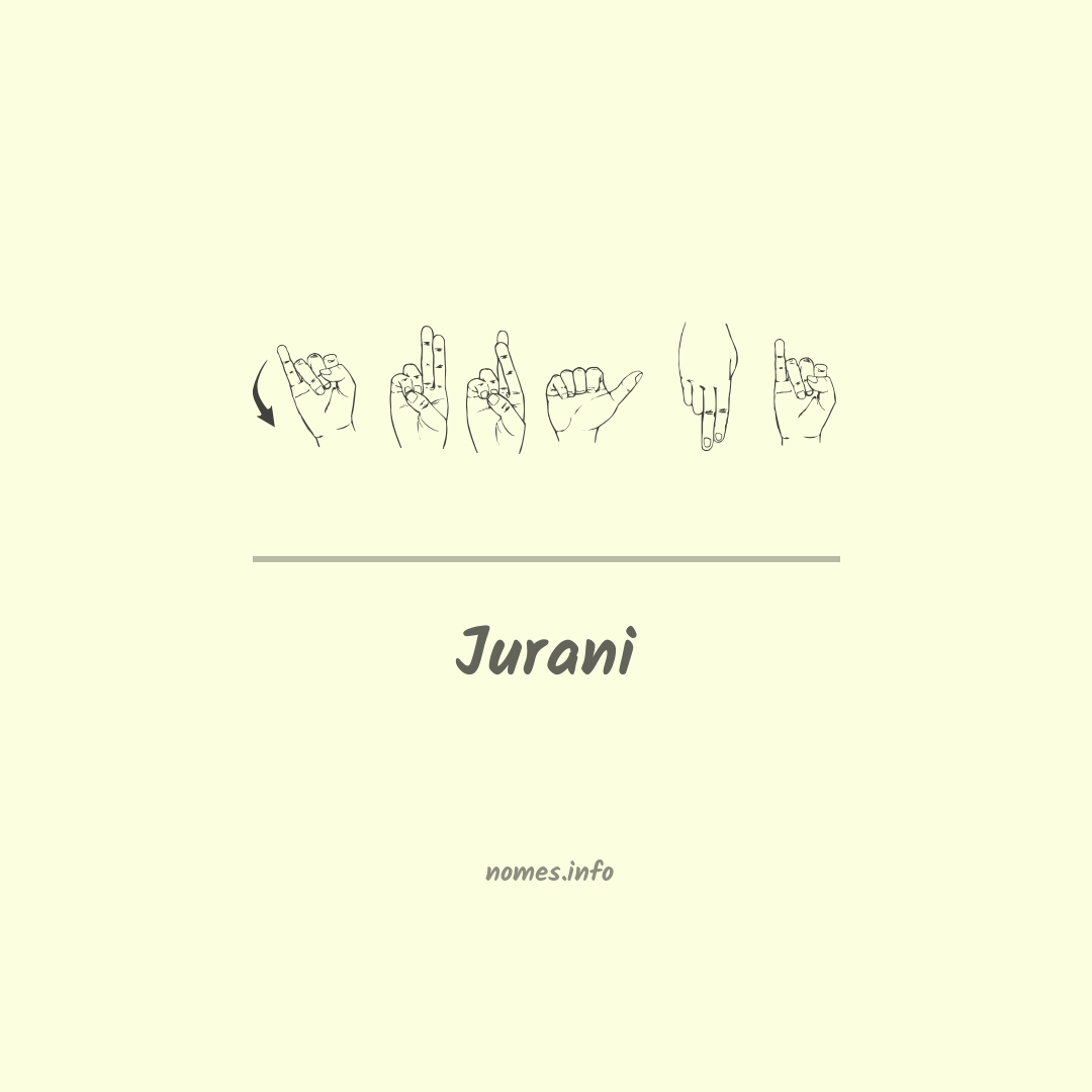 Jurani em Libras