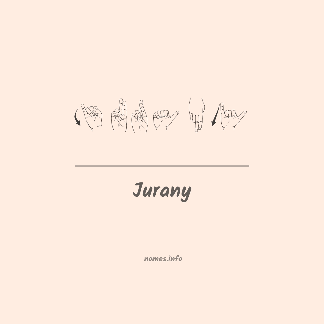 Jurany em Libras