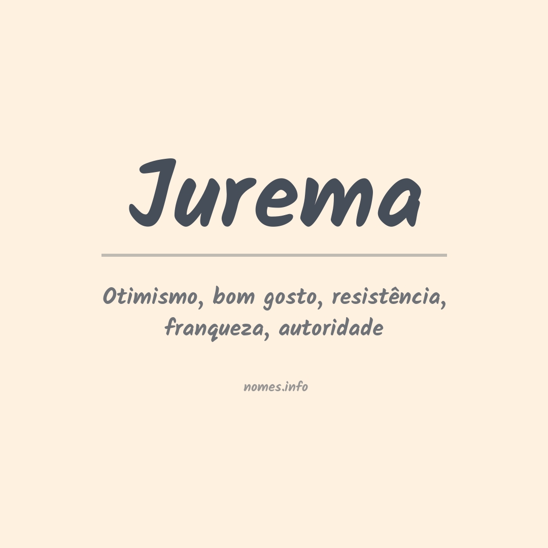 Significado do nome Jurema